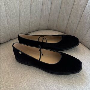 Slender Mary Jane straps and a sweet ballet profile dress up or down